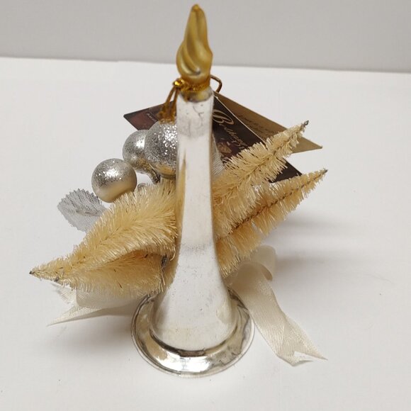 Bethany Lowe Designs Platinum Candle Tree Topper - Picture 5 of 6